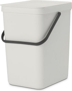 Brabantia Sort & Go - Prullenbak - 25 liter - Light Grey