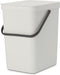 Brabantia Sort & Go - Prullenbak - 25 liter - Light Grey