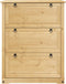 Schoenenkast Corona 99x32x124,5 cm massief grenenhout