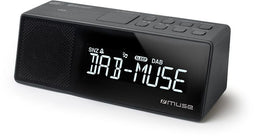 Muse M-172DBT - Wekker - DAB+/FM-radio met Bluetooth - LED-display