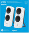Logitech Z207 - Bluetooth Speakers - Easy-Switch™ functie - Wit (2 stuks)