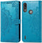 iMoshion Hoesje Geschikt voor Motorola Moto E7i Power Hoesje Met Pasjeshouder - iMoshion Mandala Bookcase - Turquoise