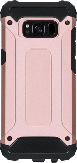 iMoshion Hoesje Geschikt voor Samsung Galaxy S8 Hoesje - iMoshion Rugged Xtreme Backcover - Rosé