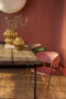 Mica Decorations Moony Eetkamerstoel - Velvet - Roze