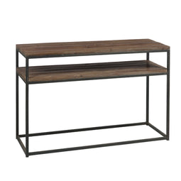 J-Line console - hout - bruin/zwart