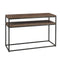 J-Line console - hout - bruin/zwart