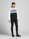 JACK&JONES JJITOM JJORIGINAL AM 809 NOOS - Heren Jeans - Skinny fit met stretch - Zwart - Maat 28 X L32