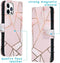 iMoshion Hoesje Geschikt voor iPhone 12 / 12 Pro Hoesje Met Pasjeshouder - iMoshion Design Softcase Bookcase - Goud / Roze / Pink Graphic