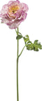Emerald - Kunstbloem Ranonkel 61cm lila - Kunstplanten voor binnen