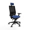 Bureaustoel Piqueras y Crespo 3D066G2 Marineblauw