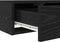 vidaXL - Bed - Lades - Zwart - 120x36.5x16.5 - cm - Gefabriceerd - Hout
