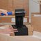 vidaXL - Stretchfolies - 10 - stuks - zwart - 23 - µm - 10 - cm - x - 150 - m