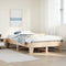 vidaXL - Bedframe - zonder - matras - massief - grenenhout - 120x200 - cm
