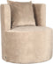 LABEL51 Evy Fauteuil - Bruin - Velours - 65 cm