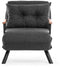 Arabic House Sando Single - Slaapfauteuil - Hoogwaardig linnen - Donkergrijs