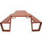 Picknickset Estilo zachtrood 220cm