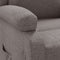 vidaXL Fauteuil verstelbaar stof taupe
