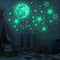 TLS Goods - Glow in the Dark sterren - 436 stuks - sterren & maan stickers (436 stuks)