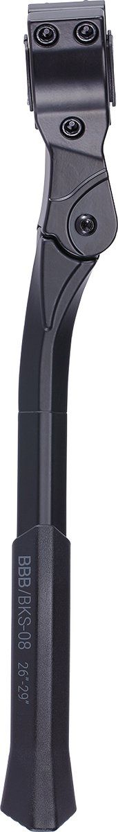 BBB Cycling UniKick Clampmount - Fietsstandaard 26-29 inch - Verstelbaar zonder gereedschap - Mat Zwart