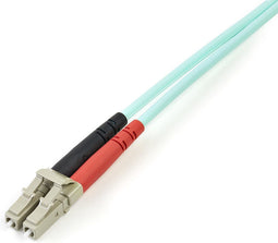 Startech A50FBLCLC2 - Glasvezel Netwerkkabel 10 Gigabit Duplex LSZH 2 m - Turkoois