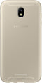 Samsung Galaxy J7 (2017) - Soft case - Krasbestendig Schokbestendig - Goud