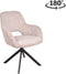 moods collection draaibare eetkamerstoel paris