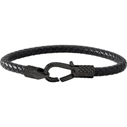 Police Herren-Armband NILAND Edelstahl One Size Zwart 32011932