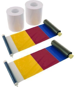 DNP Papier 2 Rol � 200 St. 15x20 Geperforeerd op 5x20 en 10x20 cm voor DS620