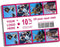 DNP Papier 2 Rol � 200 St. 15x20 Geperforeerd op 5x20 en 10x20 cm voor DS620