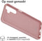 imoshion Hoesje Geschikt voor Samsung Galaxy A25 (5G) Hoesje Siliconen - imoshion Color Backcover - roze