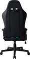 Gamestoel Thomas - bureaustoel racing gaming stijl - zwart - blauw
