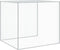 vidaXL - Kippenhok - met - dak - 203x98x90 - cm - gegalvaniseerd - staal - antraciet