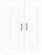 vidaXL - Hangkast - 69,5x32,5x90 - cm - wit