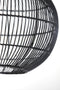 Light & Living PACINO Hanglamp Ø50 x 51,5 cm - Zwart Rotan - Modern Design - E27