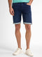 Petrol Industries Heren Denim Short - Slim Fit - Stretch - Elastische Tailleband - Blauw - Maat S