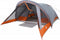 vidaXL - Tent - 4-persoons - waterdicht - grijs - en - oranje