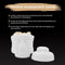 Scentchips® Cala Bassa - Waxbrander - Geurbrander - Oliebrander - Wax Melts Brander - Aromabrander - Ook Geschikt Voor Essentiële Oliën - Geurolie - Waxmelts - Wit