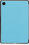 3-Vouw sleepcover hoes - Geschikt voor Samsung Galaxy Tab A8 (2021) - Lichtblauw