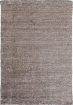 Plain Dust Dark Brown Vloerkleed - 250x350 - Rechthoek - Laagpolig Tapijt - Modern - Bruin