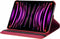 imoshion Tablet Hoes - Geschikt voor iPad Pro 12.9 (2022) / Pro 12.9 (2021) - 360° Draaibare Bookcase - Rood