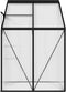 vidaXL - Broeikas - 2,59 - m³ - aluminium - antracietkleurig