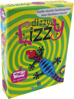 Tucker's Fun Factory Dizzy Lizzy - Kaartspel - 6 spelvormen - Denkspel
