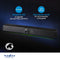 Nedis Gaming Soundbar - 2.0 Stereo - 30W met LED-verlichting - Zwart