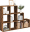 vidaXL - Kamerscherm - / - boekenkast - 137,5x29x103,5 - cm - hout - oud - hout