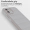 imoshion Hoesje - Geschikt voor iPhone 12 - EasyGrip Backcover - Grijs