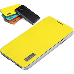 Rock - Galaxy Note 3 - Flip cover - Krasbestendig - Geel