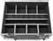 BeamZ FCC9 - Flightcase voor 8 stuks BBP9 serie uplights - Oplaadfunctie - Zwart