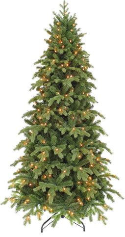 Triumph Tree Sherwood Spruce - Kunstkerstboom - 215 x 117 cm - 248 LED warm wit - Groen