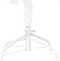 vidaXL - Kunstkerstboom - met - verlichting - en - kerstballen - 180 - cm - PVC - wit
