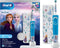 Oral-B D100k - Elektrische tandenborstel - Voor kinderen vanaf 3 jaar - Frozen 2 stickers (1 pack)